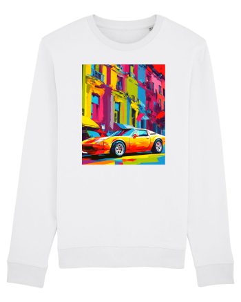 Masina Sport Pop Art White