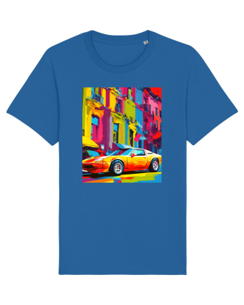 Masina Sport Pop Art Royal Blue