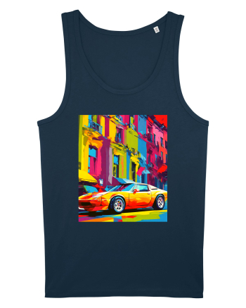 Masina Sport Pop Art Navy