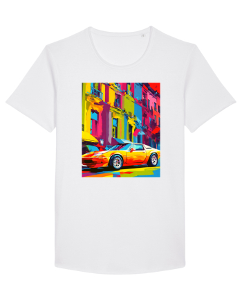 Masina Sport Pop Art White