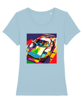 Masina Sport Pop Art Sky Blue