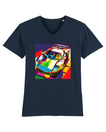 Masina Sport Pop Art French Navy