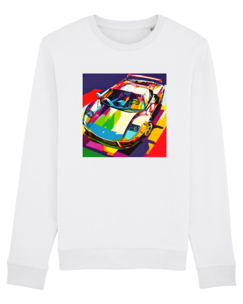 Masina Sport Pop Art White