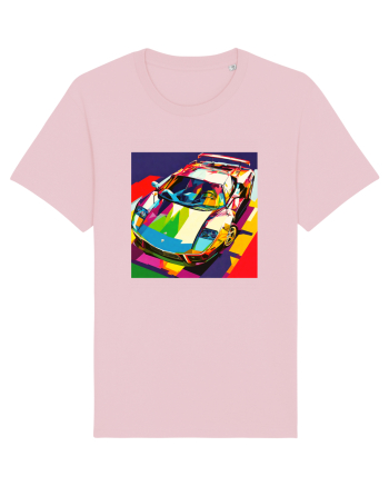 Masina Sport Pop Art Cotton Pink