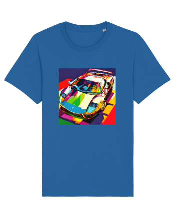 Masina Sport Pop Art Royal Blue
