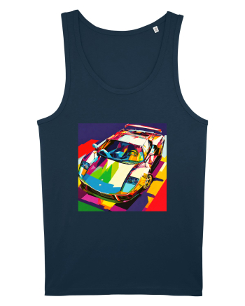 Masina Sport Pop Art Navy