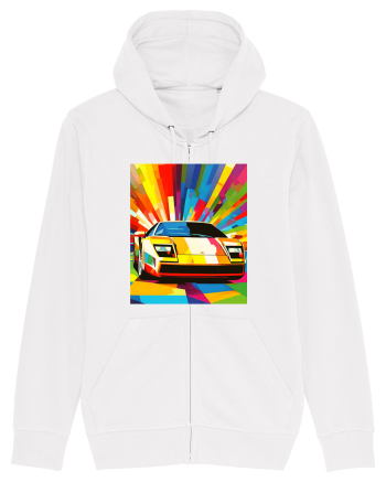 Masina Sport Pop Art White