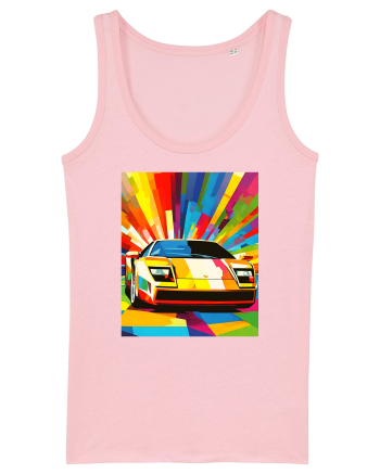 Masina Sport Pop Art Cotton Pink