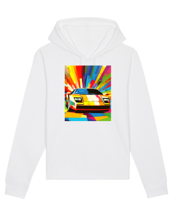 Masina Sport Pop Art White