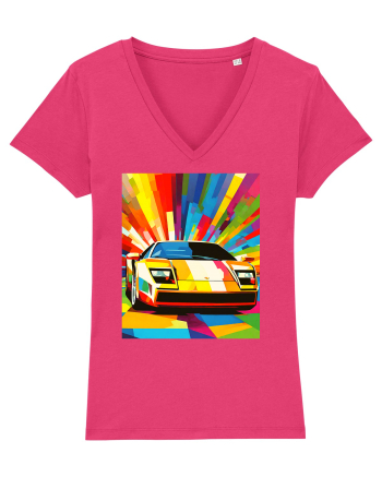 Masina Sport Pop Art Raspberry