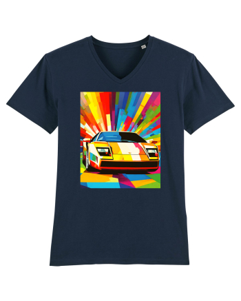 Masina Sport Pop Art French Navy