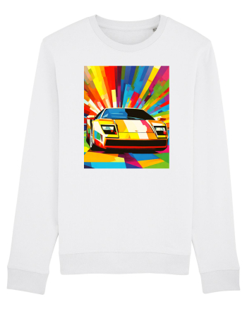 Masina Sport Pop Art White