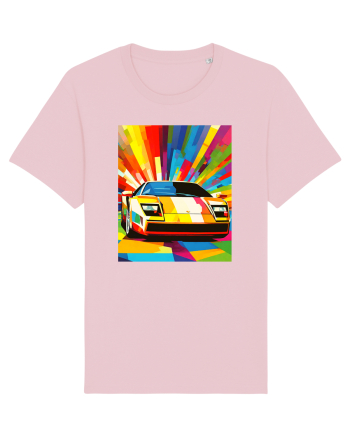 Masina Sport Pop Art Cotton Pink