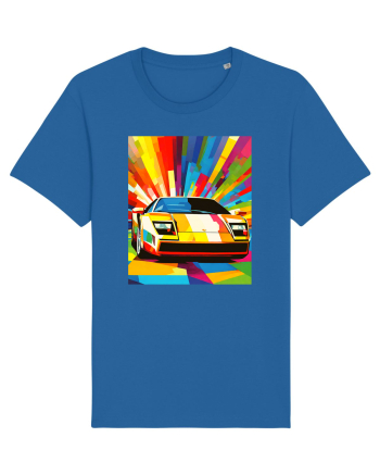 Masina Sport Pop Art Royal Blue