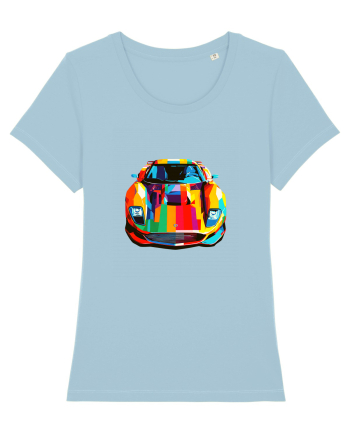 Masina Sport Pop Art Sky Blue