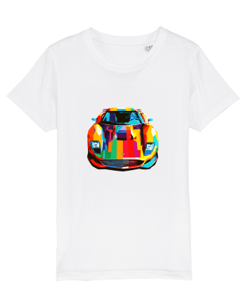 Masina Sport Pop Art White