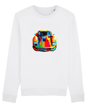 Masina Sport Pop Art White