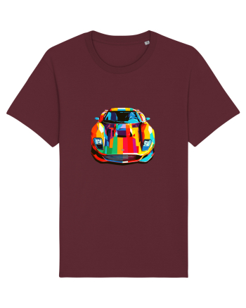 Masina Sport Pop Art Burgundy