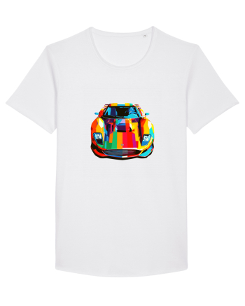 Masina Sport Pop Art White
