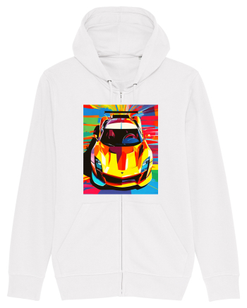 Masina Sport Pop Art White