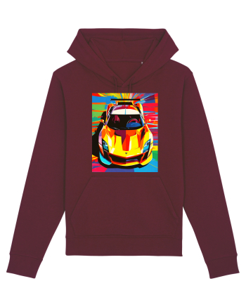 Masina Sport Pop Art Burgundy