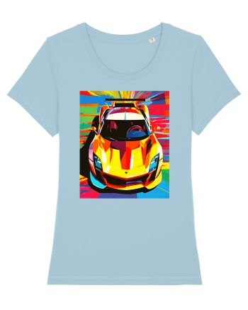 Masina Sport Pop Art Sky Blue