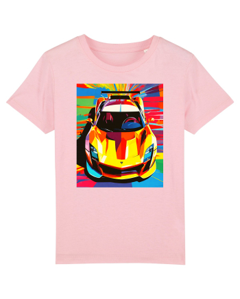 Masina Sport Pop Art Cotton Pink