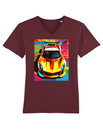 Masina Sport Pop Art Burgundy