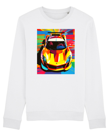 Masina Sport Pop Art White