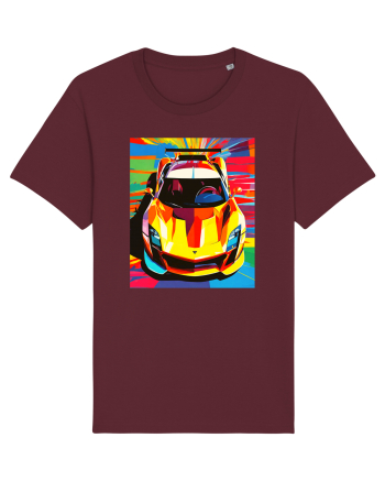 Masina Sport Pop Art Burgundy