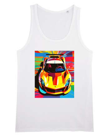 Masina Sport Pop Art White