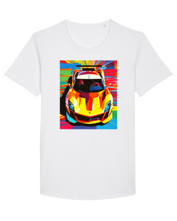 Masina Sport Pop Art White