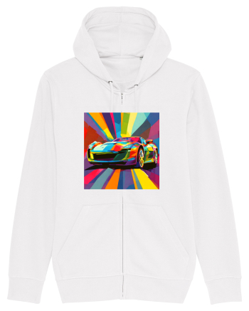 Masina Sport Pop Art White