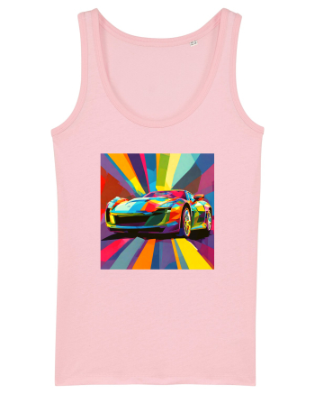 Masina Sport Pop Art Cotton Pink