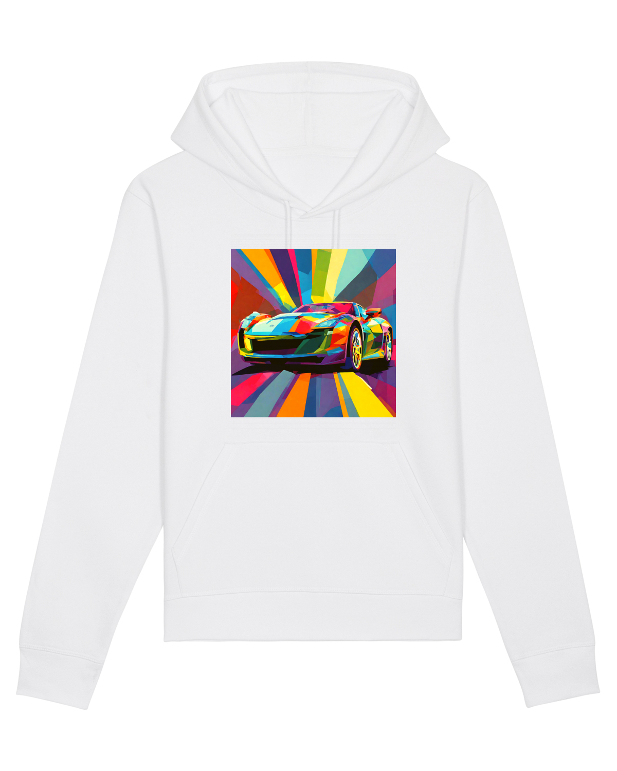 Hanorac Unisex Drummer White