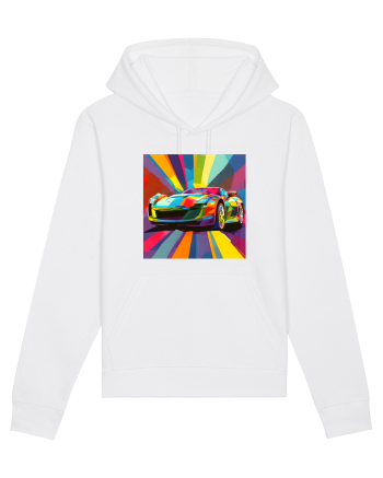 Masina Sport Pop Art White
