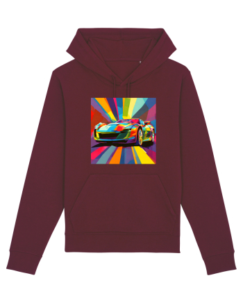 Masina Sport Pop Art Burgundy
