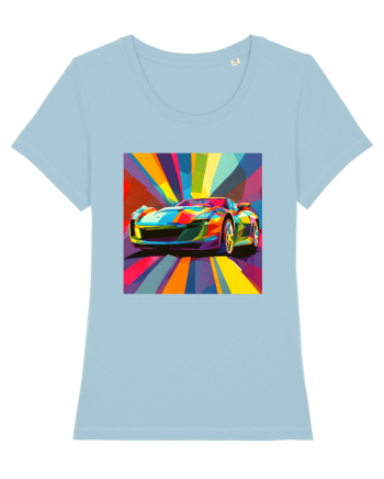 Masina Sport Pop Art Sky Blue
