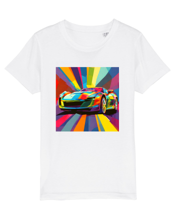 Masina Sport Pop Art White