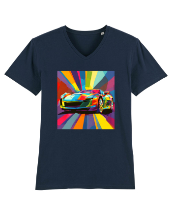 Masina Sport Pop Art French Navy