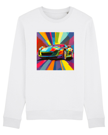 Masina Sport Pop Art White