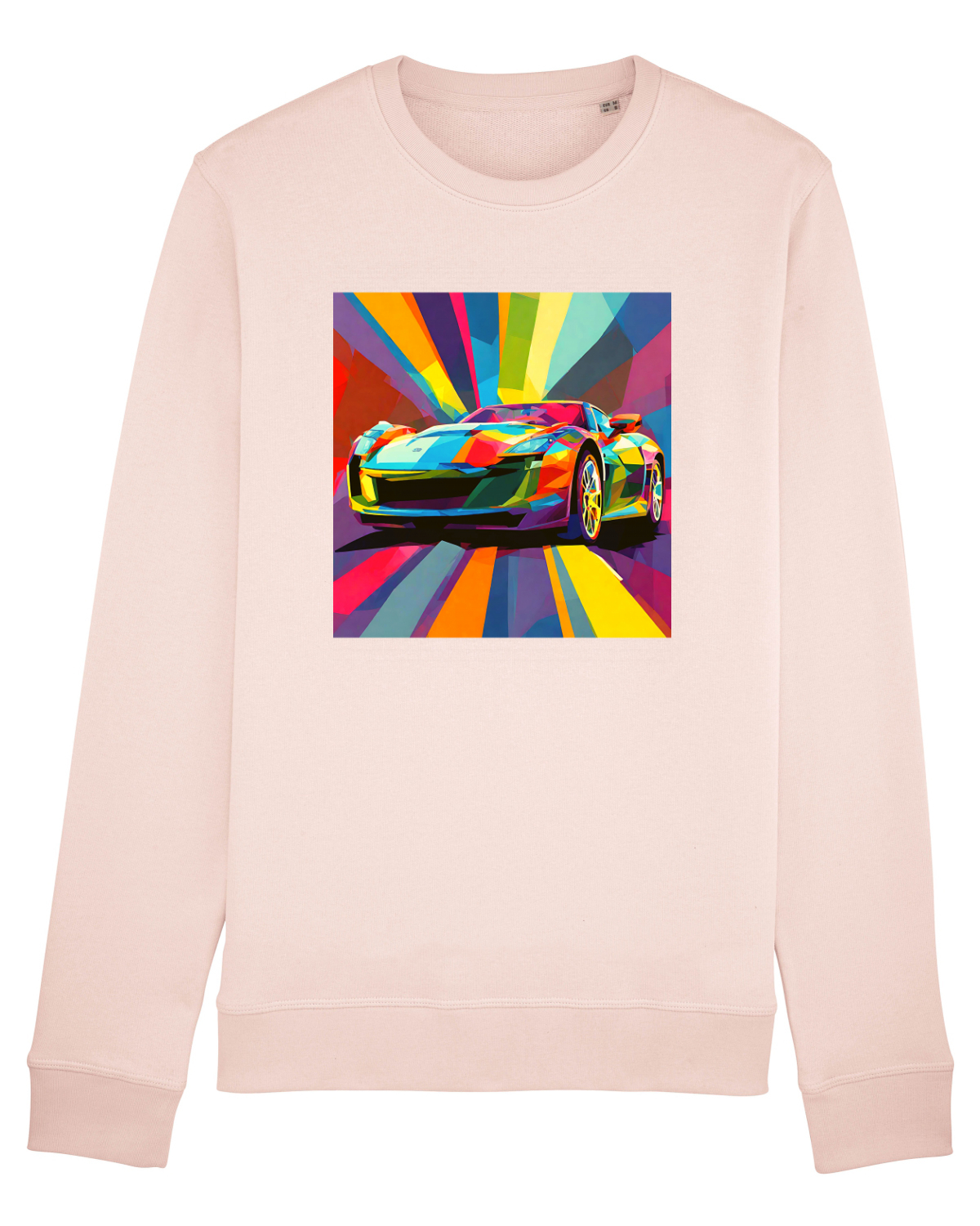 Bluză mânecă lungă Unisex Rise Candy Pink