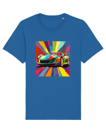 Masina Sport Pop Art Royal Blue