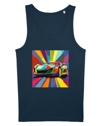 Masina Sport Pop Art Navy