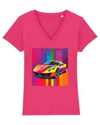 Masina Sport Pop Art Raspberry