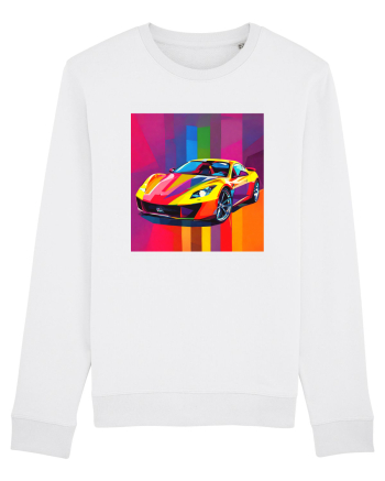 Masina Sport Pop Art White