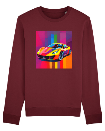 Masina Sport Pop Art Burgundy