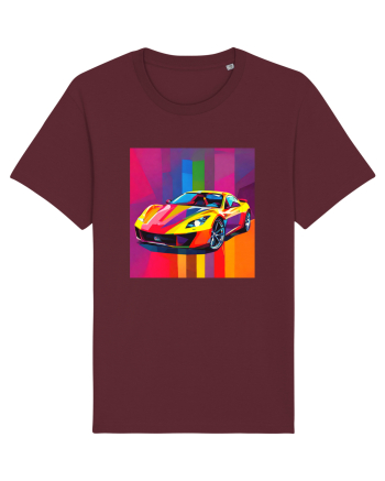 Masina Sport Pop Art Burgundy