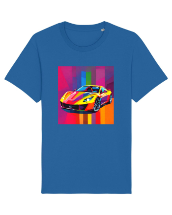 Masina Sport Pop Art Royal Blue