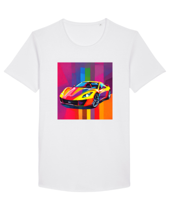 Masina Sport Pop Art White